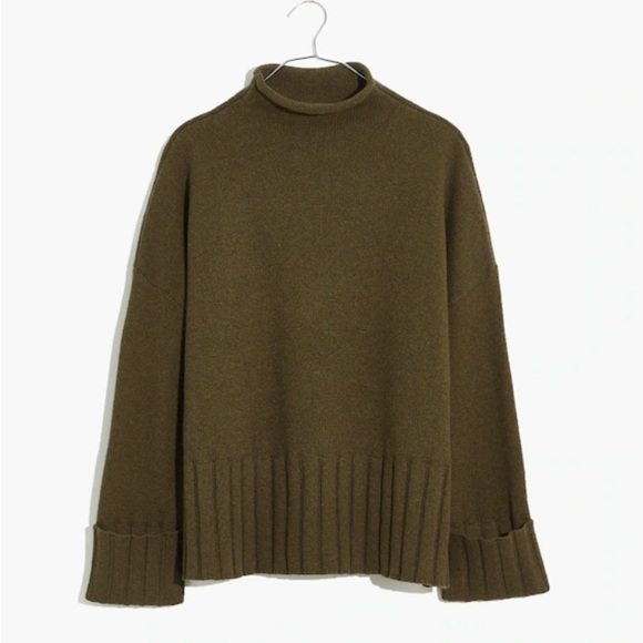 Madewell Sweaters - Madewell Glennmoor Mockneck Sweater EUC